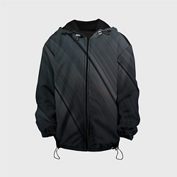 Куртка с капюшоном детская Темная виниловая пластинка, цвет: 3D-черный