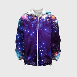 Детская куртка Звездочки - космическое небо