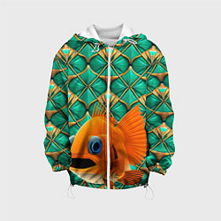 Детская куртка Сказочная золотая рыбка