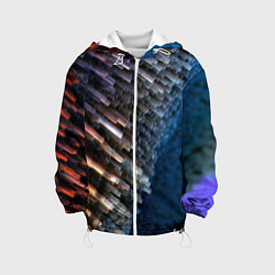 Детская куртка Shape grey abstract