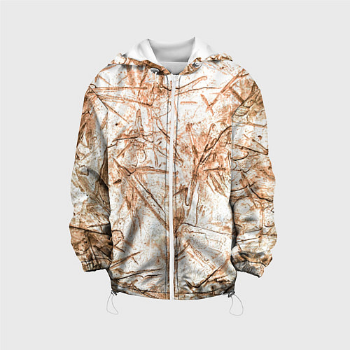 Детская куртка Резкие контуры / 3D-Белый – фото 1