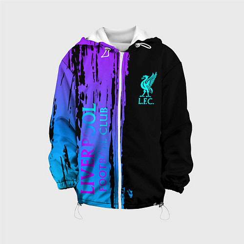 Детская куртка Liverpool FC sport / 3D-Белый – фото 1