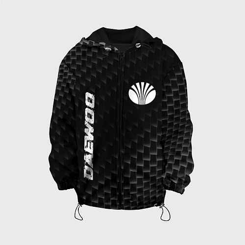 Детская куртка Daewoo карбоновый фон / 3D-Черный – фото 1