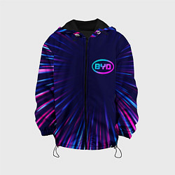 Детская куртка BYD neon speed lines