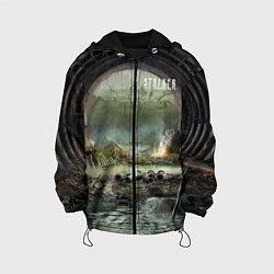 Куртка с капюшоном детская Stalker выход из коллектор, цвет: 3D-черный