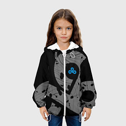 Куртка с капюшоном детская Форма Cloud 9 black, цвет: 3D-белый — фото 2