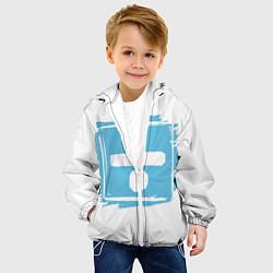Куртка с капюшоном детская Ed Sheeran Divide, цвет: 3D-белый — фото 2