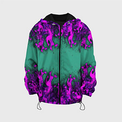 Детская куртка Фиолетовое пламя