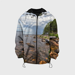 Детская куртка Лодка на Ладоге