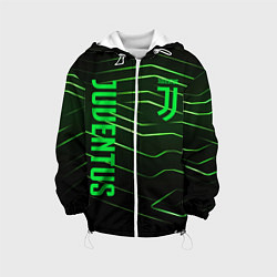 Детская куртка Juventus 2 green logo