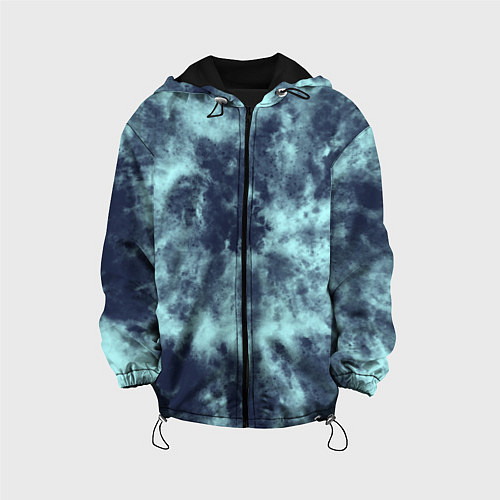 Детская куртка Tie-Dye дизайн / 3D-Черный – фото 1