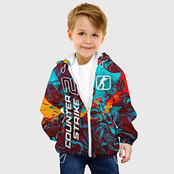 Куртка с капюшоном детская КС2, цвет: 3D-белый — фото 2