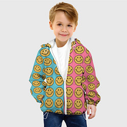 Куртка с капюшоном детская Smiley, цвет: 3D-белый — фото 2