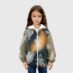 Куртка с капюшоном детская Ахи страхи, цвет: 3D-белый — фото 2