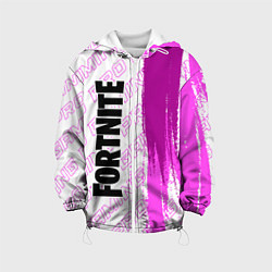 Куртка с капюшоном детская Fortnite pro gaming по-вертикали, цвет: 3D-белый