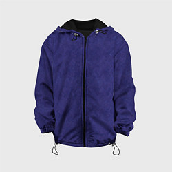 Детская куртка Фиолетовая текстура волнистый мех