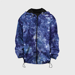 Детская куртка Абстракция - sea blue