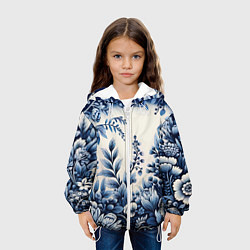 Куртка с капюшоном детская Праздник к нам приходит, цвет: 3D-белый — фото 2