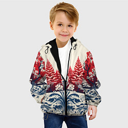 Куртка с капюшоном детская Сказочные мотивы, цвет: 3D-черный — фото 2