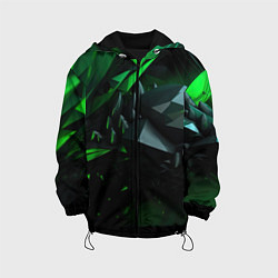 Детская куртка Гармония зеленого хаоса