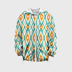 Детская куртка Геометрический узор икат - орнамент народов узбеки