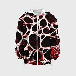 Детская куртка Красная морская волна