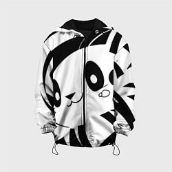 Куртка с капюшоном детская Серия милый анимэ монстрик, цвет: 3D-черный