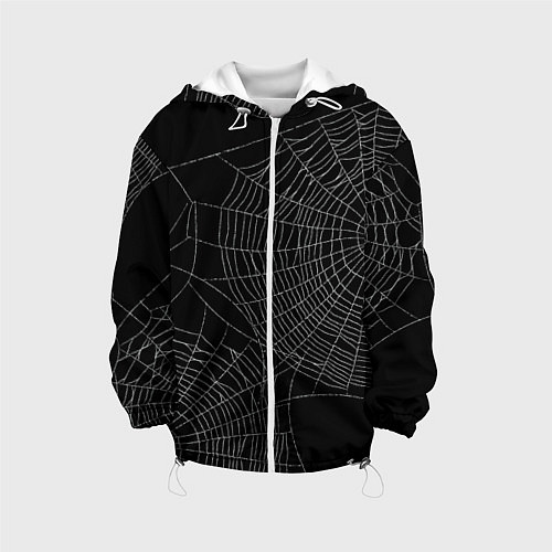 Детская куртка Spider паутина / 3D-Белый – фото 1