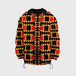 Детская куртка Королевские квадраты