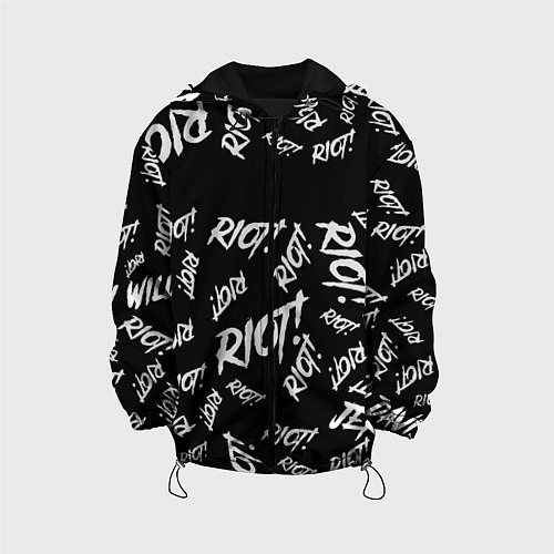Детская куртка Paramore alllogo / 3D-Черный – фото 1