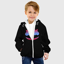 Куртка с капюшоном детская Маршмеллоу Christopher, цвет: 3D-белый — фото 2