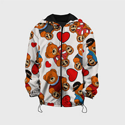 Детская куртка Медведи - персонажи из Слово пацана