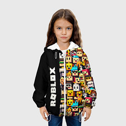 Куртка с капюшоном детская Roblox - game, цвет: 3D-белый — фото 2