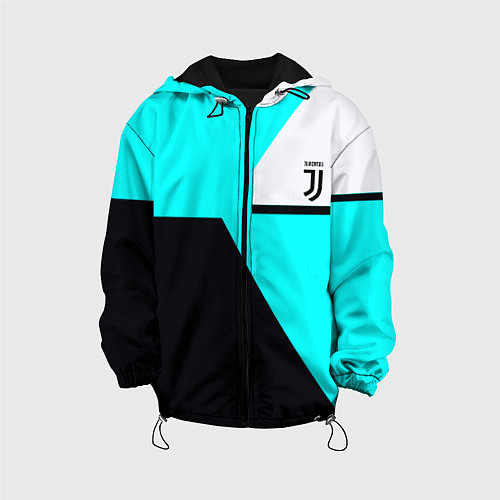 Детская куртка Juventus sport geometry fc / 3D-Черный – фото 1