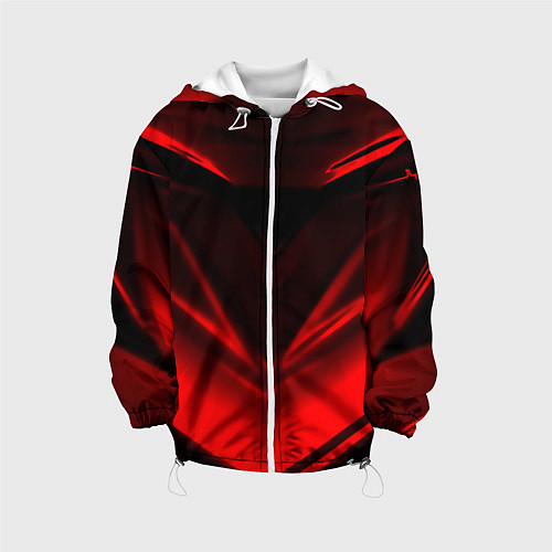 Детская куртка Geometry stripes line / 3D-Белый – фото 1