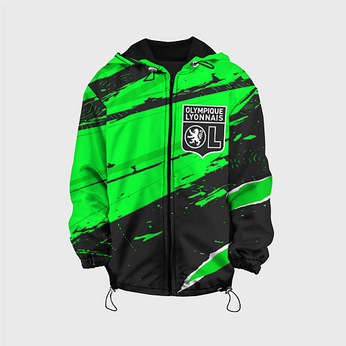 Детская куртка Lyon sport green / 3D-Черный – фото 1