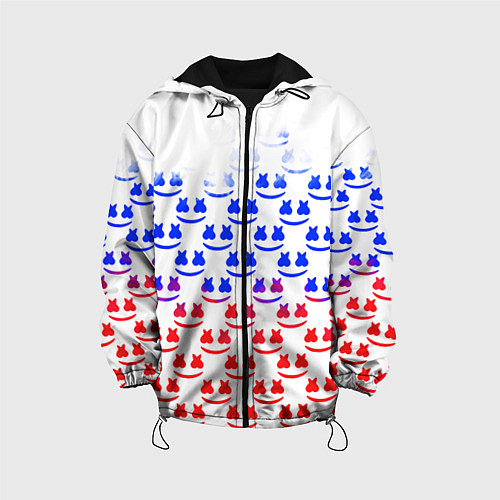 Детская куртка Marshmello russia color / 3D-Черный – фото 1