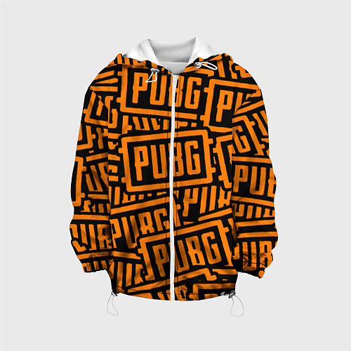 Детская куртка PUBG pattern game / 3D-Белый – фото 1
