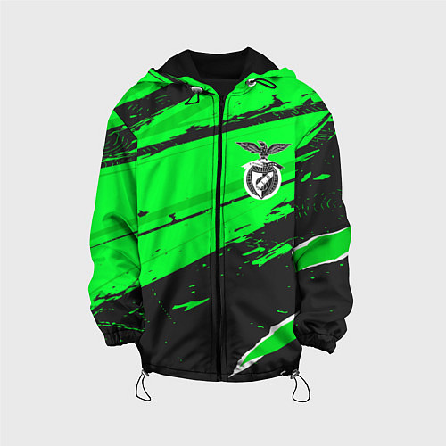 Детская куртка Benfica sport green / 3D-Черный – фото 1