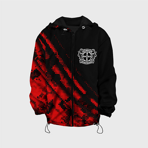 Детская куртка Bayer 04 sport grunge / 3D-Черный – фото 1
