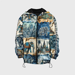 Детская куртка Пэчворк из Тайланда