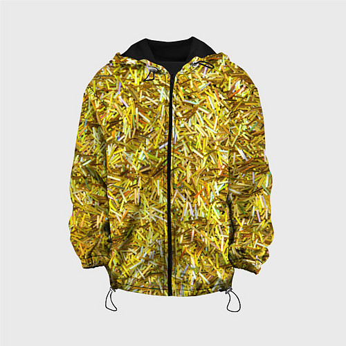 Детская куртка Золотые ленточки / 3D-Черный – фото 1