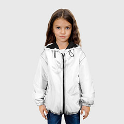 Куртка с капюшоном детская Zxc face, цвет: 3D-черный — фото 2