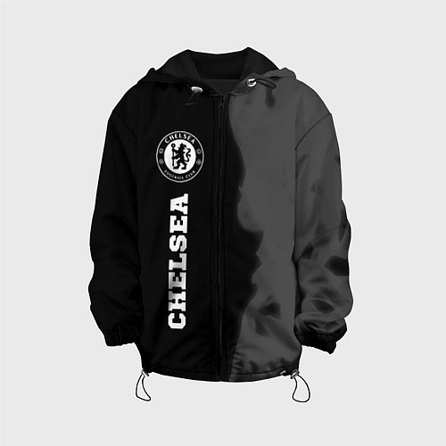 Детская куртка Chelsea sport на темном фоне по-вертикали / 3D-Черный – фото 1