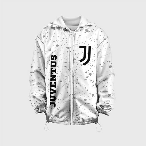 Детская куртка Juventus sport на светлом фоне вертикально / 3D-Белый – фото 1