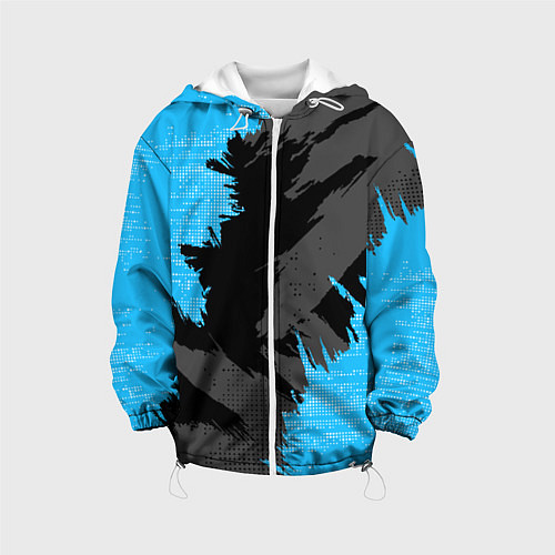Детская куртка Extreme blue / 3D-Белый – фото 1