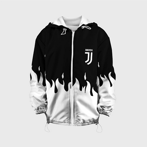 Детская куртка Juventus fire / 3D-Белый – фото 1