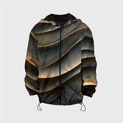 Детская куртка Лакшери текстура с узорами