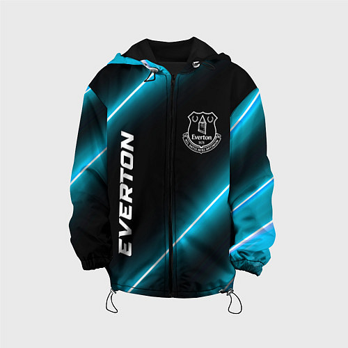Детская куртка Everton неоновые лампы / 3D-Черный – фото 1