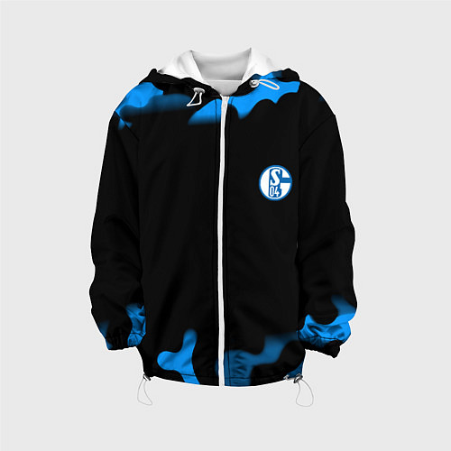 Детская куртка Schalke 04 fc camo / 3D-Белый – фото 1